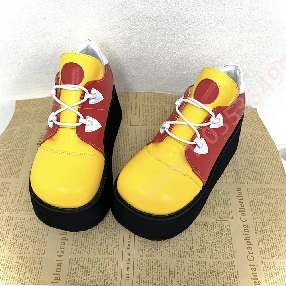 レディースカラーブロックプラットフォームスニーカー 2026 - Street Fashion Y2K のレビューと価格