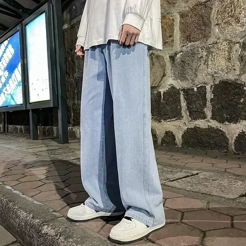 2025年春秋新作 アメリカンレトロ メンズジーンズ ルーズ - Street Fashion Men 2025 のレビューと価格